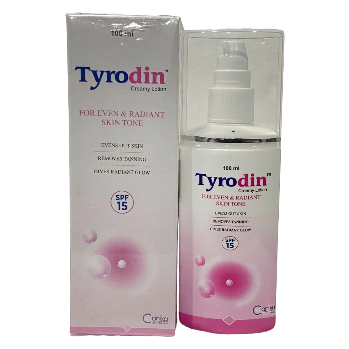 Tyrodin SPF 15 Creamy Lotion 100 ml, Pack of 1 Tyrodin SPF 15 Creamy Lotion 100 ml, Pack of 1