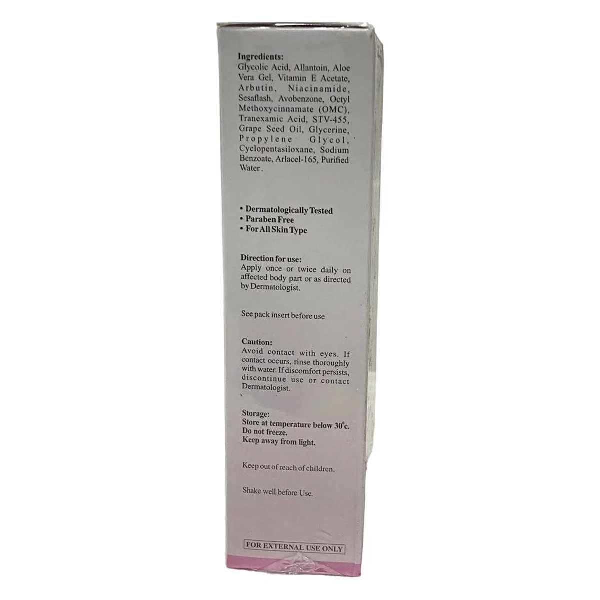 Tyrodin SPF 15 Creamy Lotion 100 ml, Pack of 1 Tyrodin SPF 15 Creamy Lotion 100 ml, Pack of 1