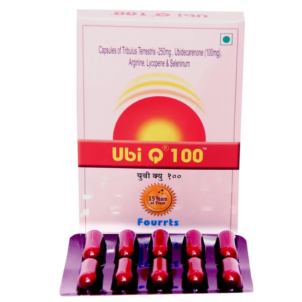 Ubi Q 100 Capsule 10's, Pack of 10