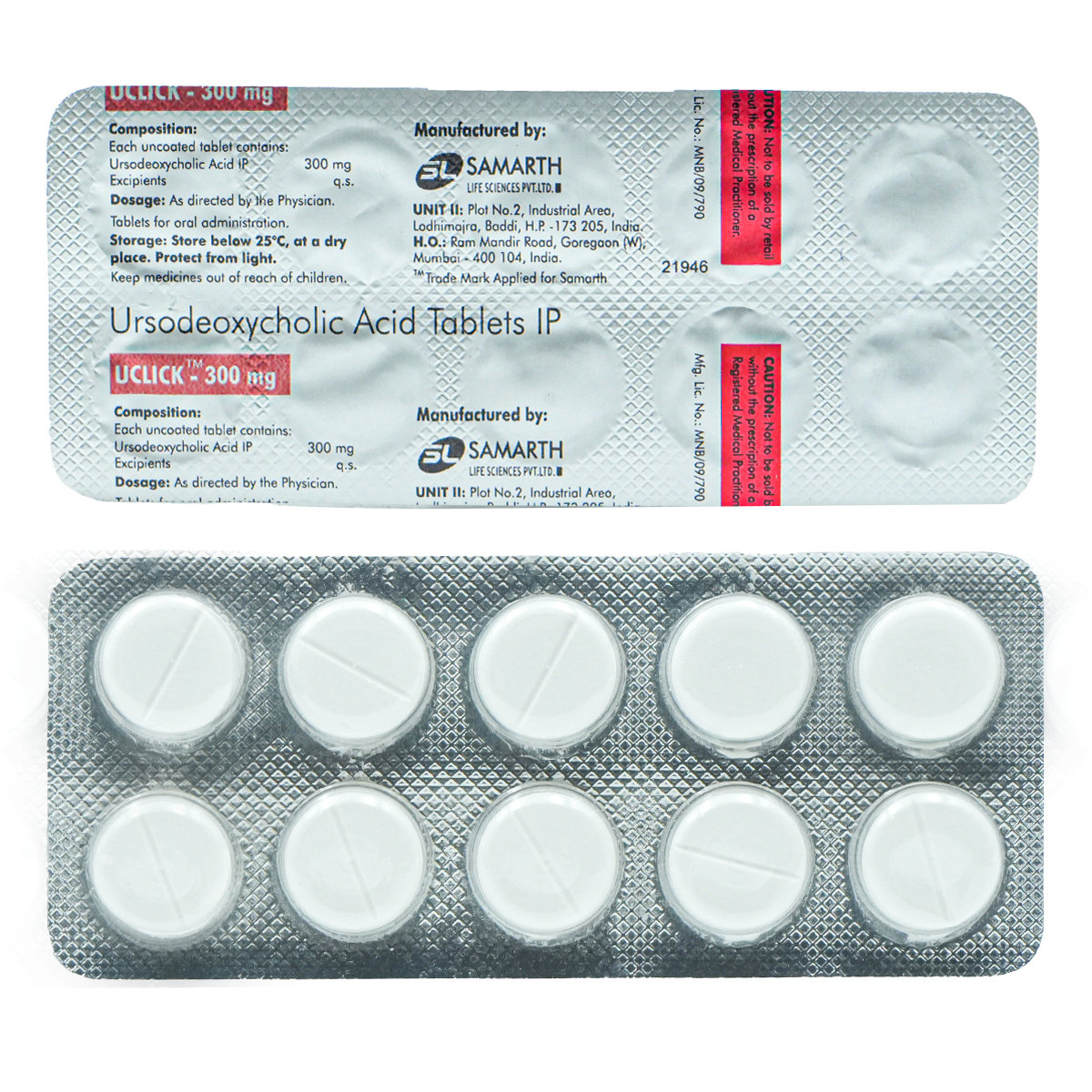 Uclick-300 Tablet 10's, Pack of 10 TABLETS Uclick-300 Tablet 10's, Pack of 10 TABLETS