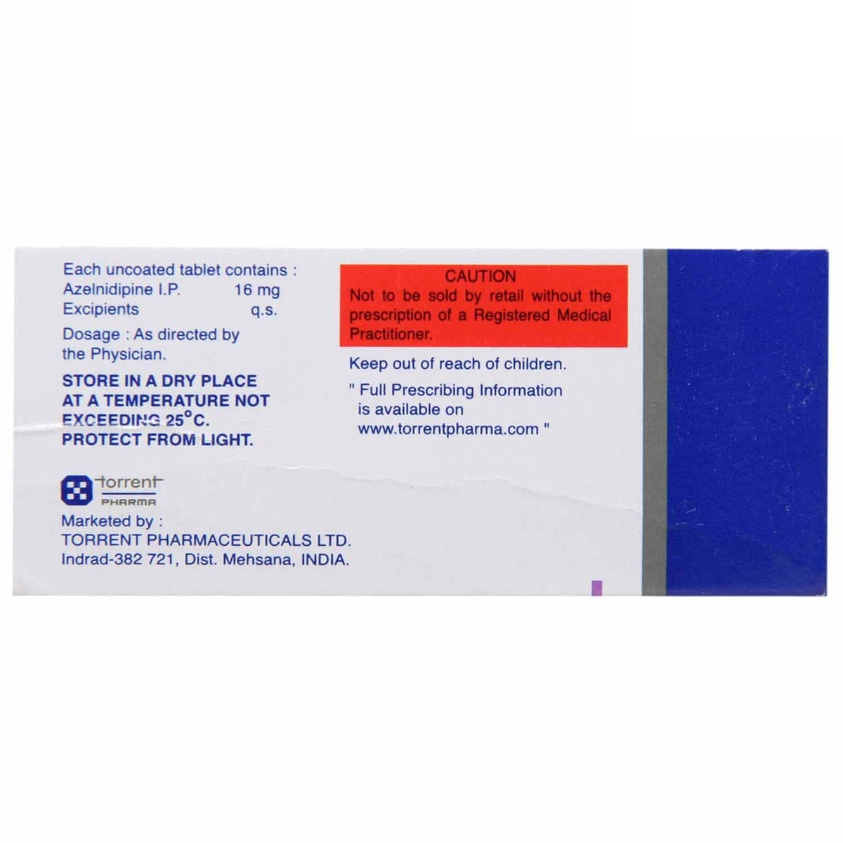 Uniaz 16 Tablet 10's, Pack of 10 TABLETS Uniaz 16 Tablet 10's, Pack of 10 TABLETS