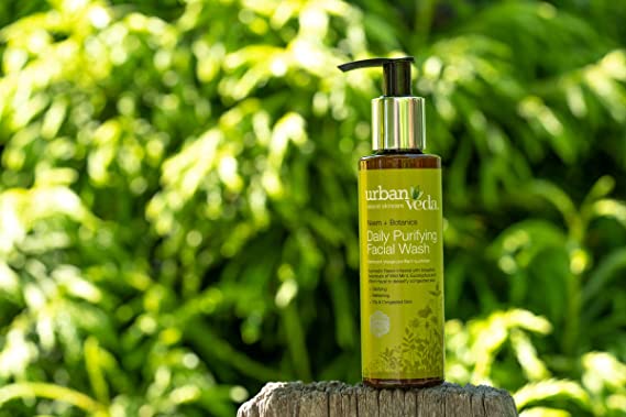 Urban Veda Neem Daily Purifying Facial Wash 150 ml | Ayurvedic Neem, Wild Mint, Eucalyptus & Witch Haze | Clarifies & Detoxifies Congested Skin | For Oil & Congested Skin, Pack of 1 Urban Veda Neem Daily Purifying Facial Wash 150 ml | Ayurvedic Neem, Wild Mint, Eucalyptus & Witch Haze | Clarifies & Detoxifies Congested Skin | For Oil & Congested Skin, Pack of 1