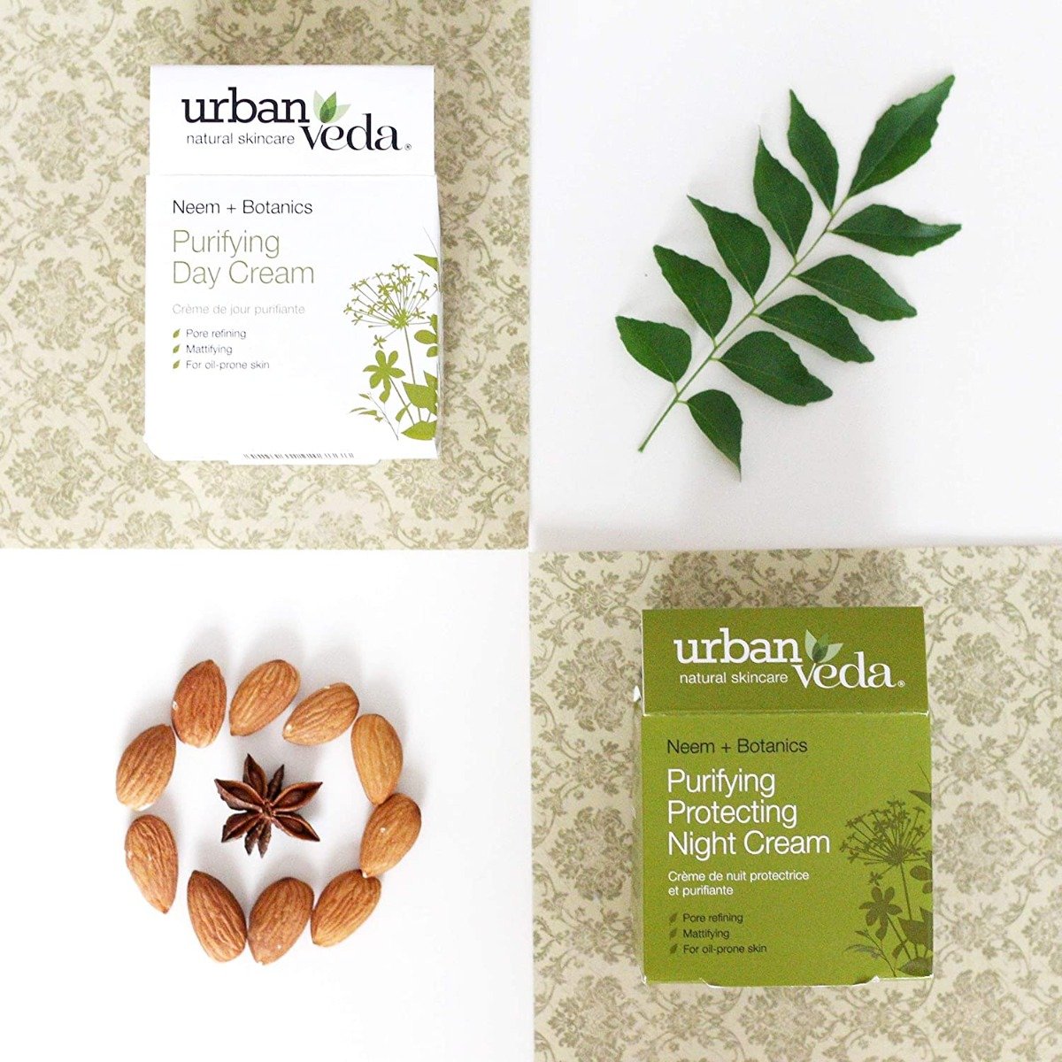 Urban Veda Neem Purifying Day Cream 50 ml | Pore Rrefining & Mattifying | Detoxifies Congested Skin | Ayurvedic Cream | For Oil Prone Skin, Pack of 1 Urban Veda Neem Purifying Day Cream 50 ml | Pore Rrefining & Mattifying | Detoxifies Congested Skin | Ayurvedic Cream | For Oil Prone Skin, Pack of 1