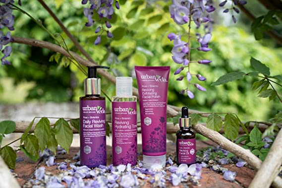 Urban Veda Reviving Exfoliating Facial Polish 125 ml | Rose, Rose Damask Flower Water, Primrose, Jasmine | For Tired & Mature Skin, Pack of 1 Urban Veda Reviving Exfoliating Facial Polish 125 ml | Rose, Rose Damask Flower Water, Primrose, Jasmine | For Tired & Mature Skin, Pack of 1