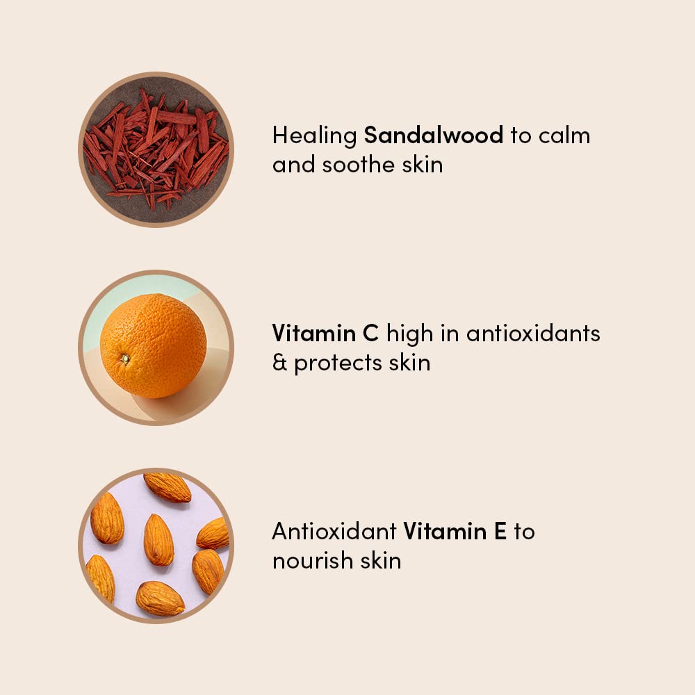 Urban Veda Soothing Body Lotion 250 ml | Sandalwood, Aloe Vera, Ylang Ylang | Soothes & Calm Destressed Skin | Enhance Skin Tone | For Normal To Sensitive Skin, Pack of 1 Urban Veda Soothing Body Lotion 250 ml | Sandalwood, Aloe Vera, Ylang Ylang | Soothes & Calm Destressed Skin | Enhance Skin Tone | For Normal To Sensitive Skin, Pack of 1