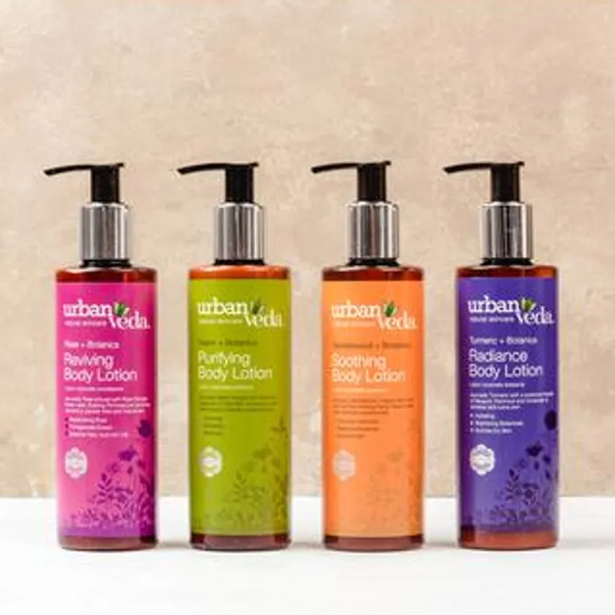 Urbanveda Radiance Turmeric+Botanics Body Lotion 250 ml | Ayurvedic Turmeric With Infusion Of Coriander, Marigold & Patchouli | Hydrates & Brightens Lack Lustre Skin | For Dry Skin, Pack of 1 Urbanveda Radiance Turmeric+Botanics Body Lotion 250 ml | Ayurvedic Turmeric With Infusion Of Coriander, Marigold & Patchouli | Hydrates & Brightens Lack Lustre Skin | For Dry Skin, Pack of 1