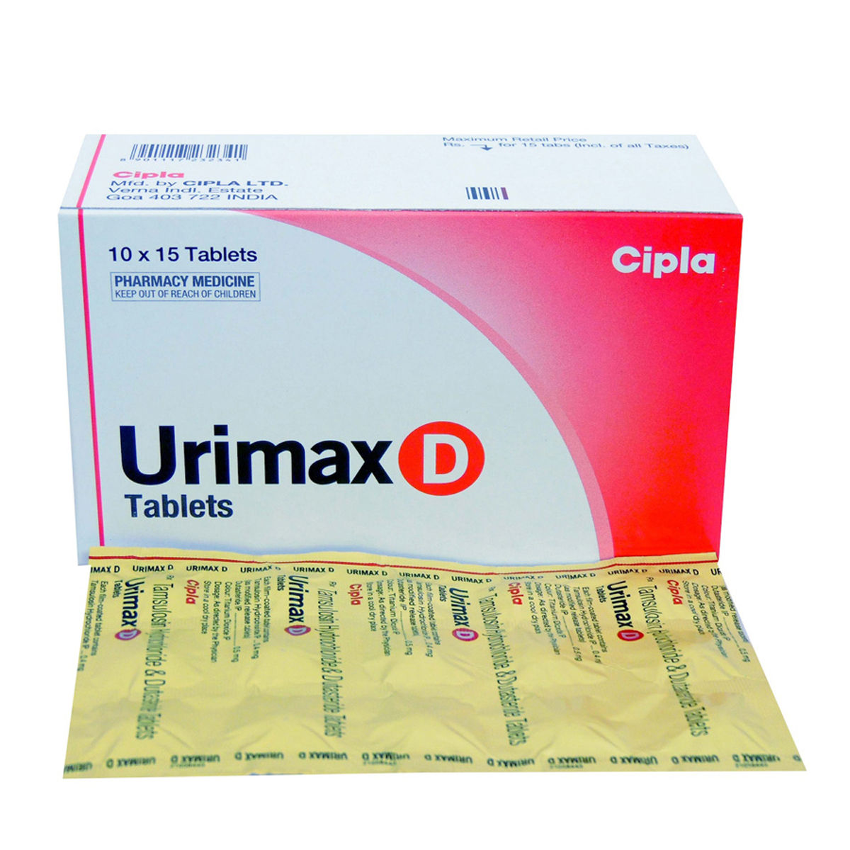 Buy Urimax D Tablet 15's Online