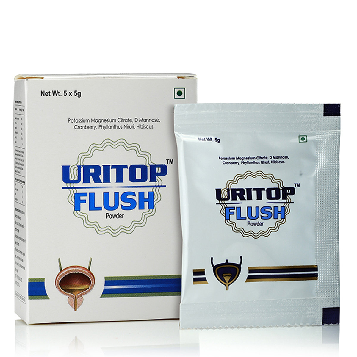 Uritop Flush Powder 5 gm, Pack of 1 Uritop Flush Powder 5 gm, Pack of 1