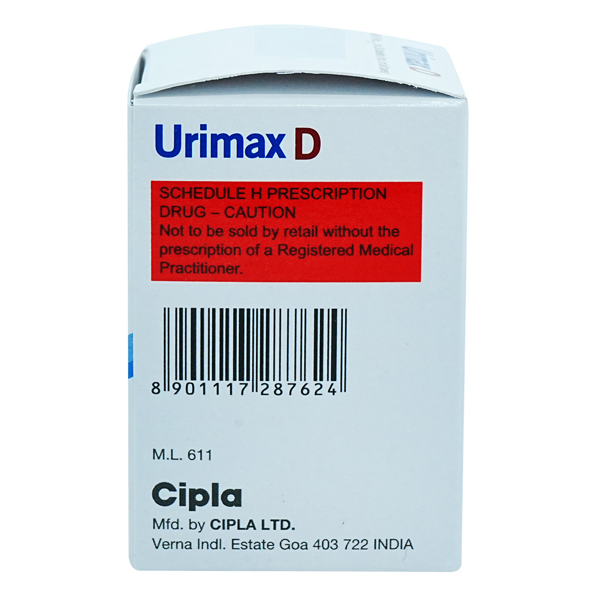 Urimax D Tablet 30's, Pack of 1 Urimax D Tablet 30's, Pack of 1