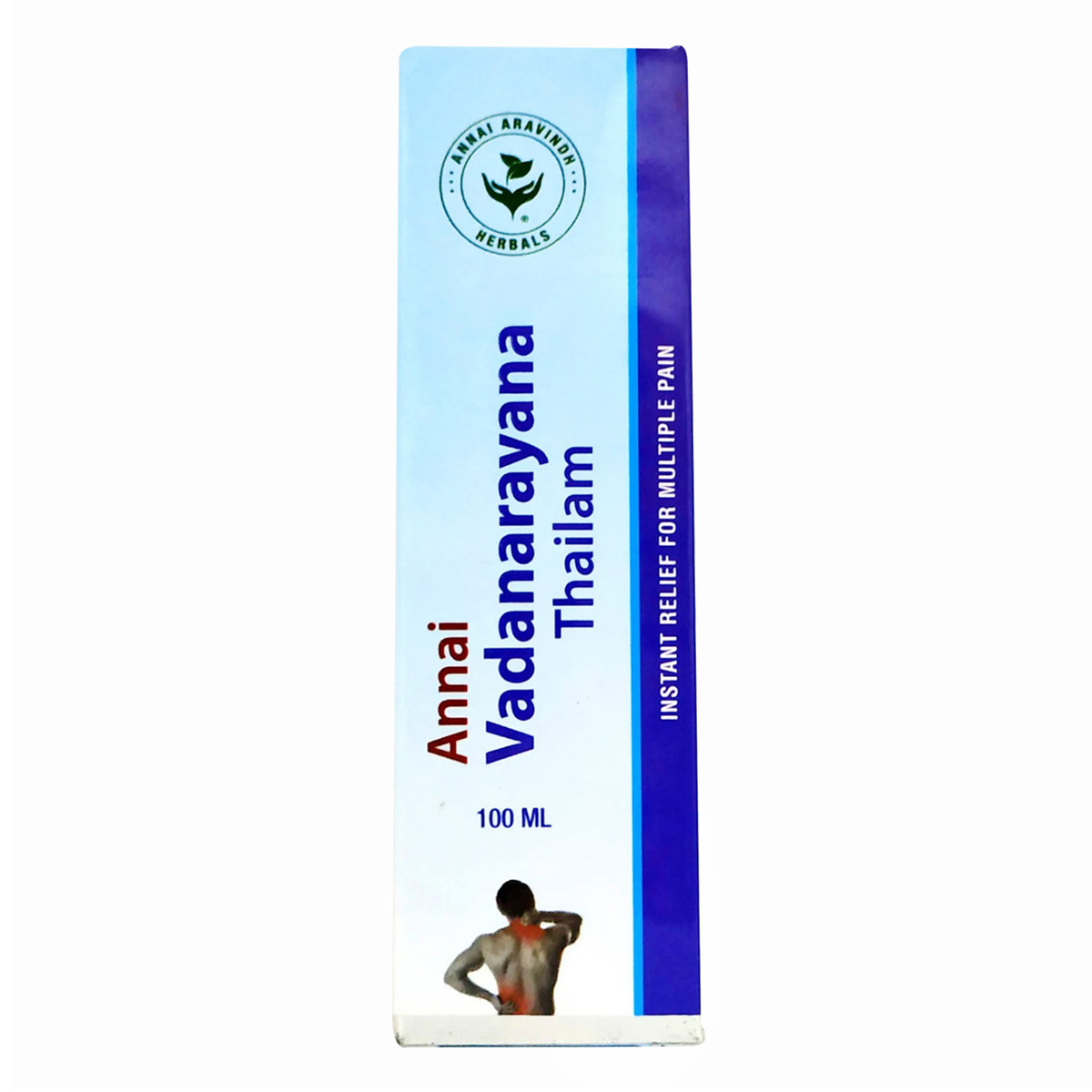 Annai Vadanarayana Thailam, 100 ml, Pack of 1 Annai Vadanarayana Thailam, 100 ml, Pack of 1