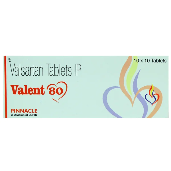Valent 80 mg Tablet 10's, Pack of 10 TabletS