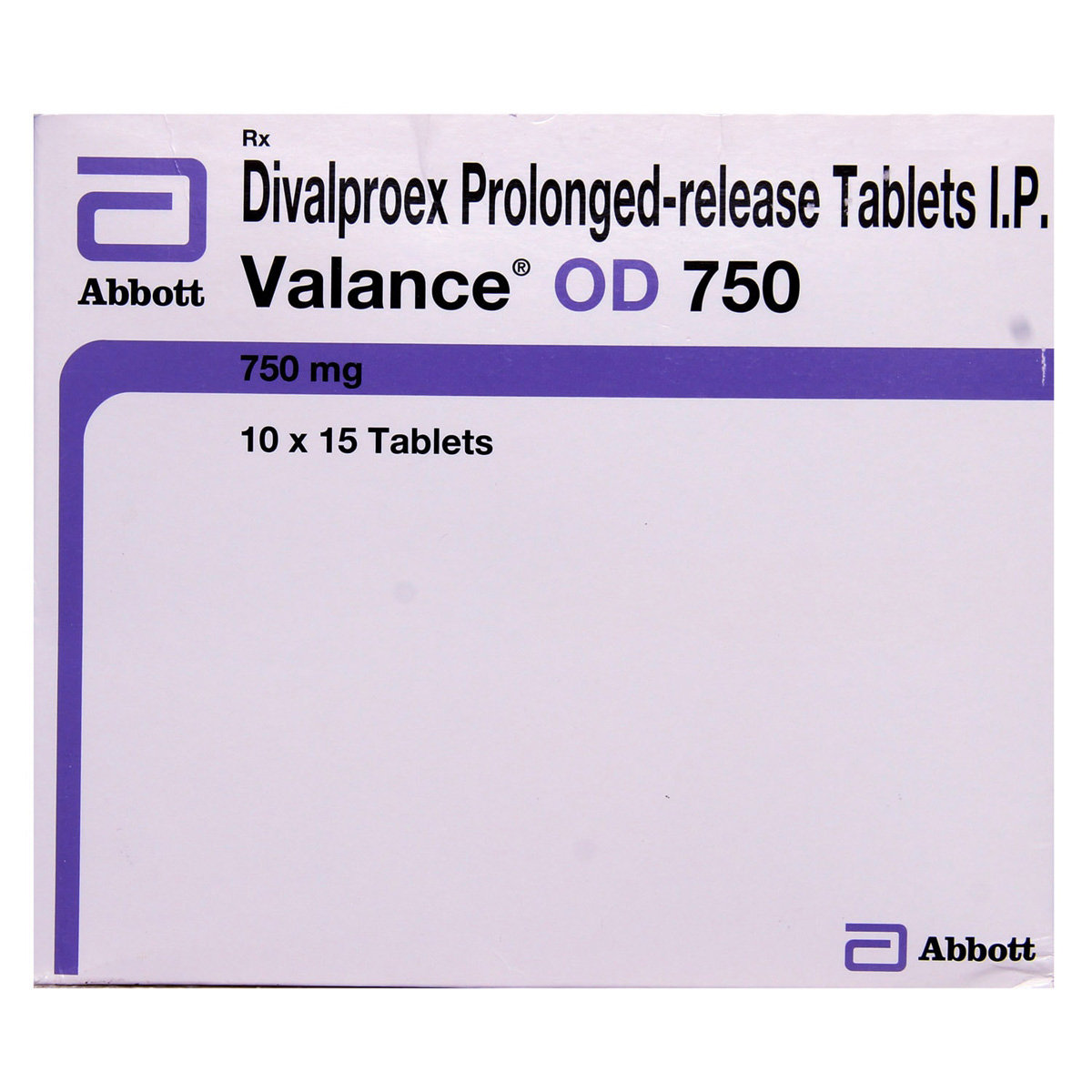 Valance OD 750 mg Tablet 15's, Pack of 15 TABLETS Valance OD 750 mg Tablet 15's, Pack of 15 TABLETS
