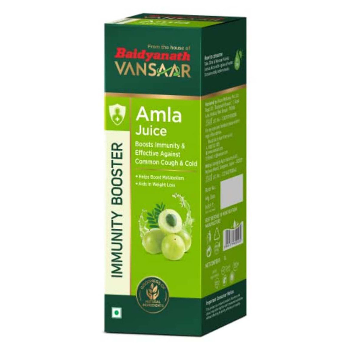 Baidyanath Vansaar Amla Juice, 1000 ml, Pack of 1 Baidyanath Vansaar Amla Juice, 1000 ml, Pack of 1