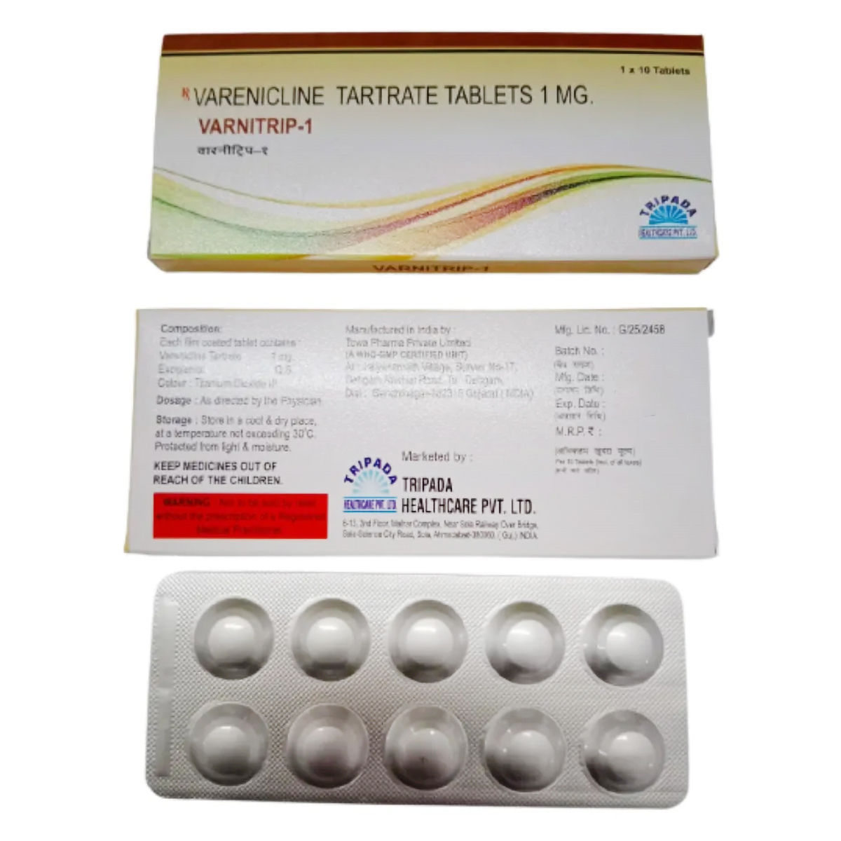 Buy Varnitrip-1 Tablet 10's Online