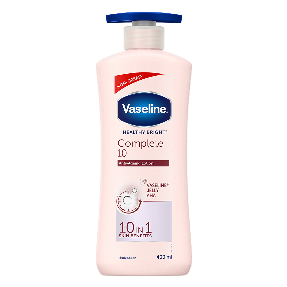 Vaseline Healthy Bright Complete10 Anti-Ageing Lotion, 400 ml, Pack of 1 Vaseline Healthy Bright Complete10 Anti-Ageing Lotion, 400 ml, Pack of 1