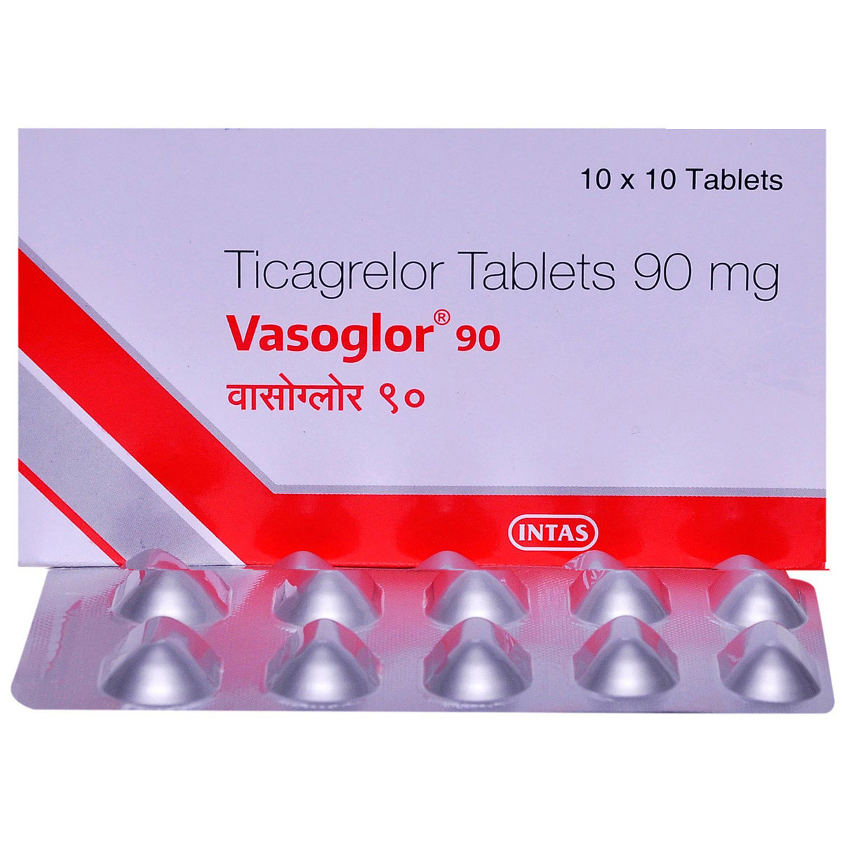 Vasoglor 90 Tablet 10's, Pack of 10 TABLETS Vasoglor 90 Tablet 10's, Pack of 10 TABLETS