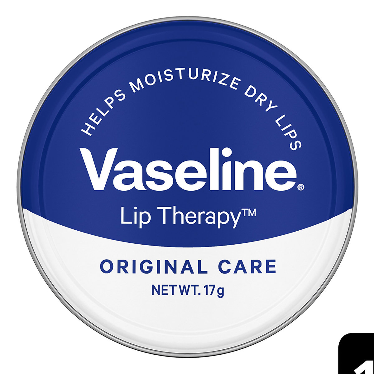 Vaseline Lip Therapy Original Lip Balm 17 gm | Infused With Vitamin E | Hydrates & Moisturises Dry Lips Everyday | Give Natural & Glossy Shine, Pack of 1 Vaseline Lip Therapy Original Lip Balm 17 gm | Infused With Vitamin E | Hydrates & Moisturises Dry Lips Everyday | Give Natural & Glossy Shine, Pack of 1