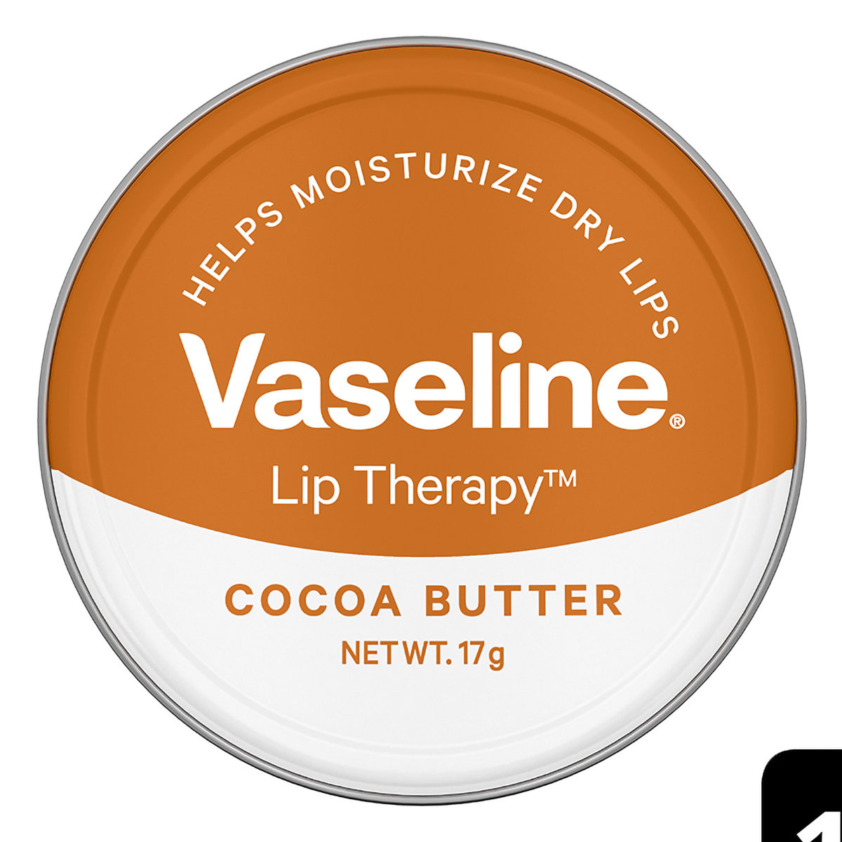Vaseline Lip Therapy Cocoa Butter Lip Balm 17 gm | Infused With Cocoa Butter | Hydrates & Moisturises Dry Lips | Give Natural & Glossy Shine, Pack of 1 Vaseline Lip Therapy Cocoa Butter Lip Balm 17 gm | Infused With Cocoa Butter | Hydrates & Moisturises Dry Lips | Give Natural & Glossy Shine, Pack of 1