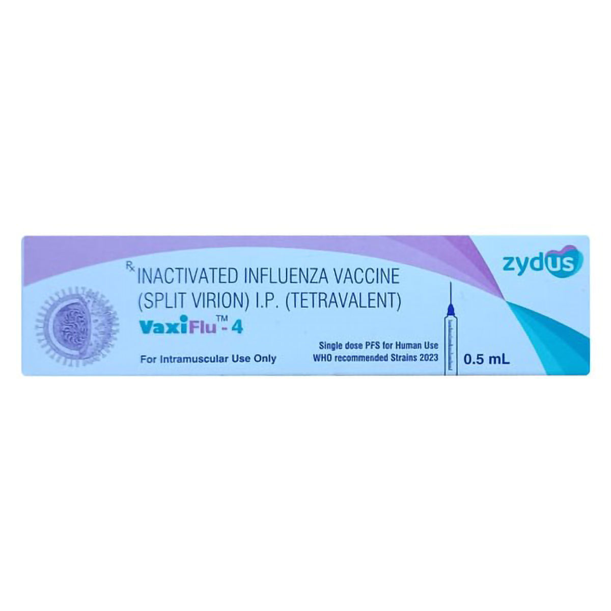 Buy VaxiFlu-4 Injection 0.5 ml Online