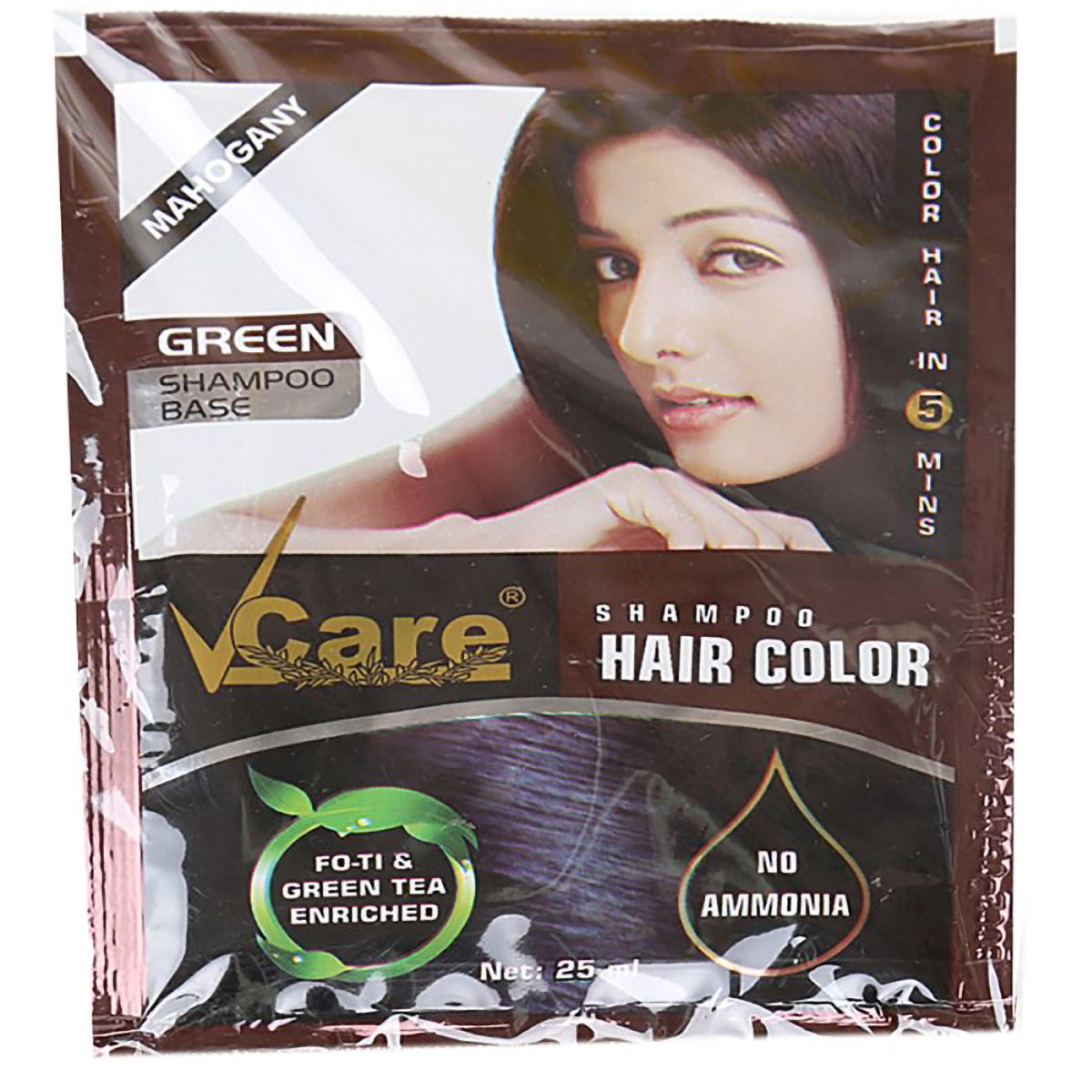 Vcare Shampoo Based Hair Colour Green, 25 ml, Pack of 1 Vcare Shampoo Based Hair Colour Green, 25 ml, Pack of 1