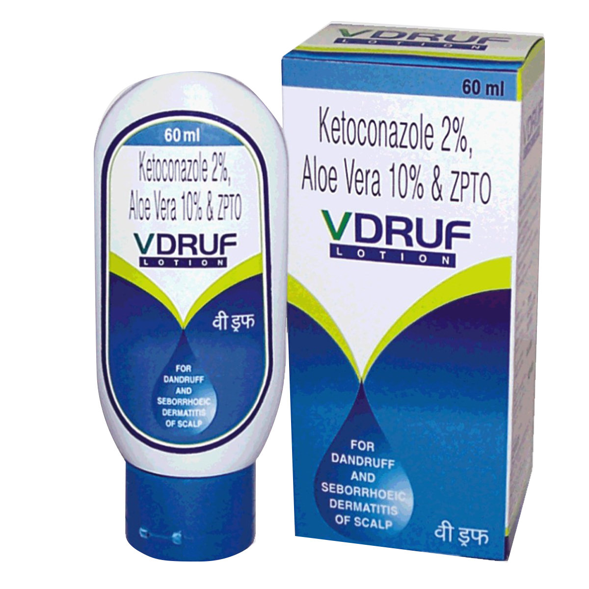 V Druf Lotion 60 ml, Pack of 1 LOTION V Druf Lotion 60 ml, Pack of 1 LOTION