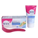 Veet 5 in 1 Skin Benefits Hair Removal Cream For Sensitive Skin, 25 gm, Pack of 1