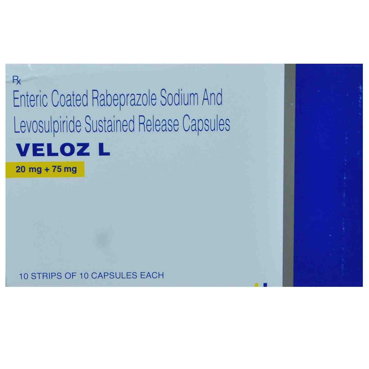 Veloz L Capsule 10's, Pack of 10 Veloz L Capsule 10's, Pack of 10