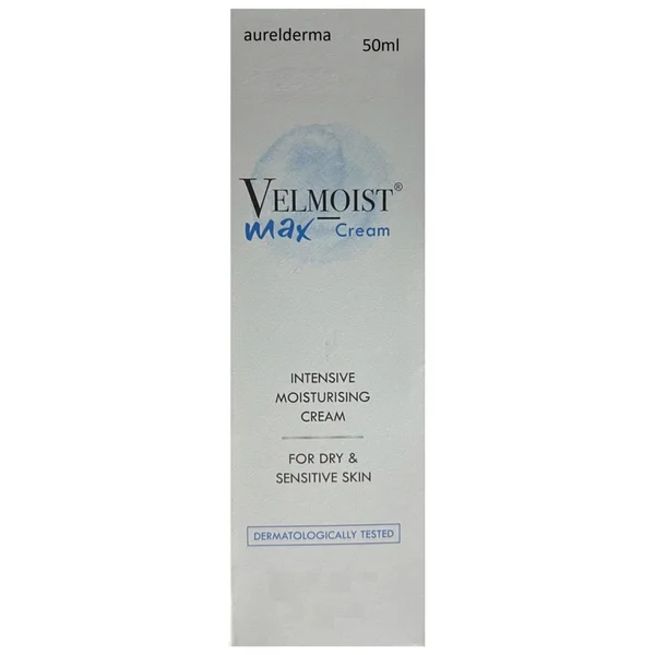 Velmoist Max Cream 50 gm, Pack of 1