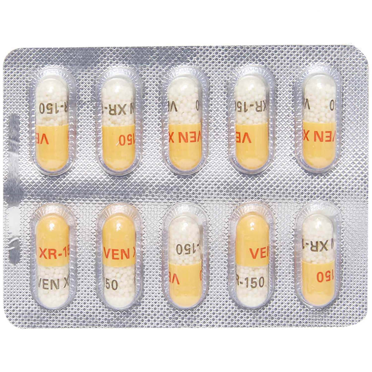 Venlor-XR 150 Capsule 10's, Pack of 10 CAPSULES Venlor-XR 150 Capsule 10's, Pack of 10 CAPSULES