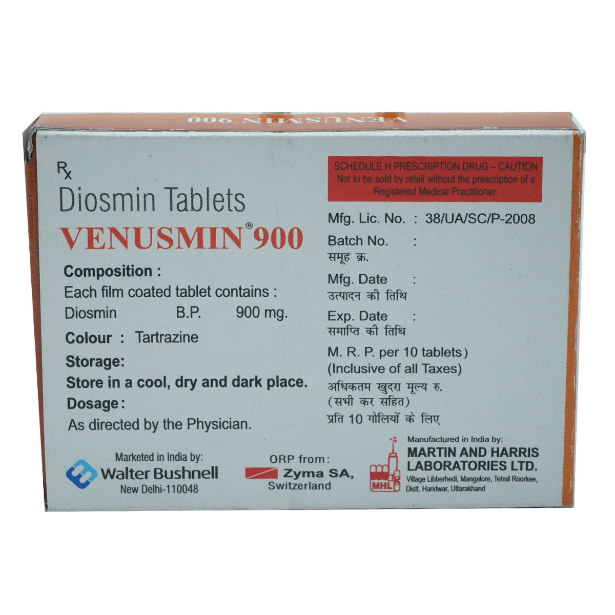 Venusmin 900 Tablet 10's, Pack of 10 TABLETS Venusmin 900 Tablet 10's, Pack of 10 TABLETS