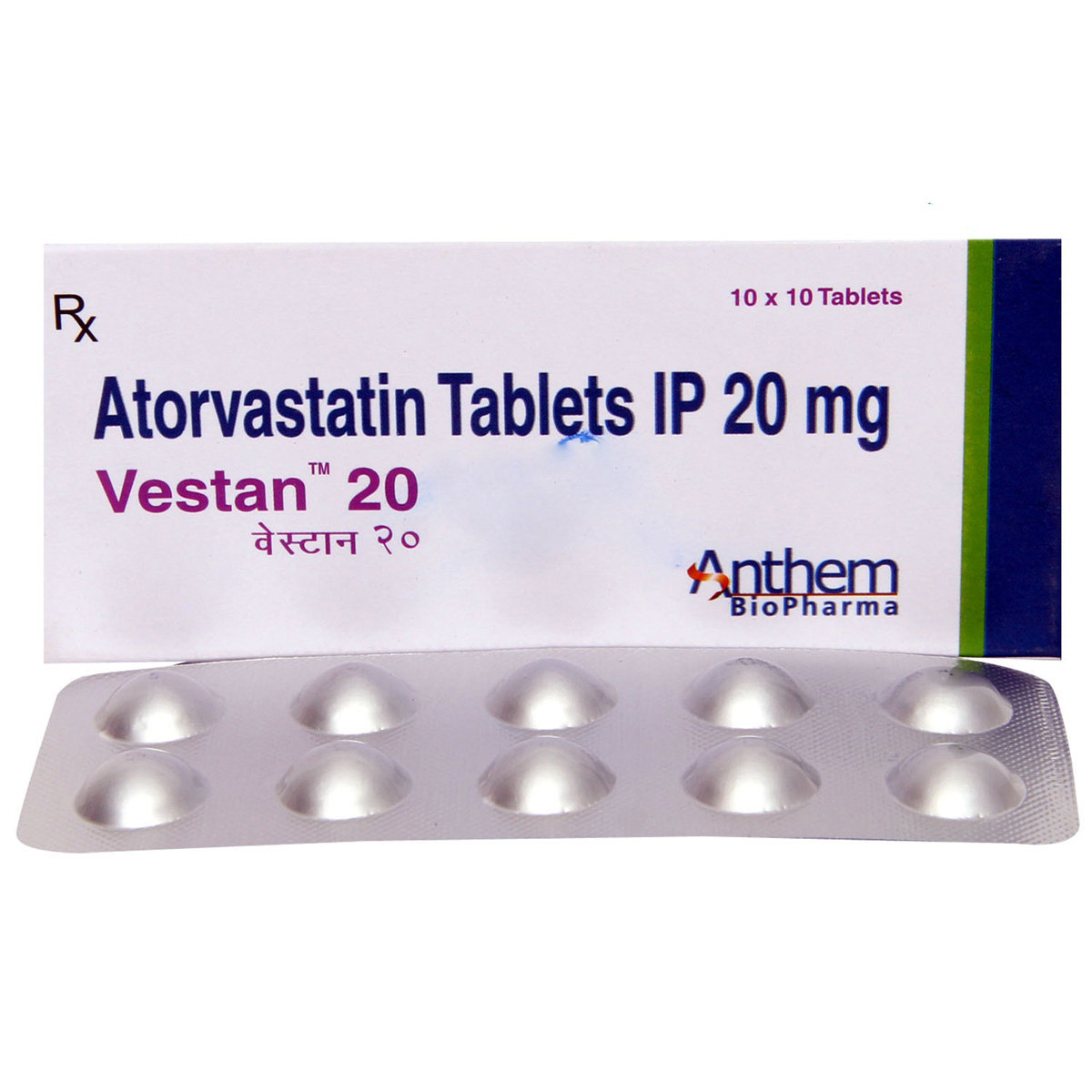 Vestan 20 Tablet 10's, Pack of 10 TABLETS Vestan 20 Tablet 10's, Pack of 10 TABLETS