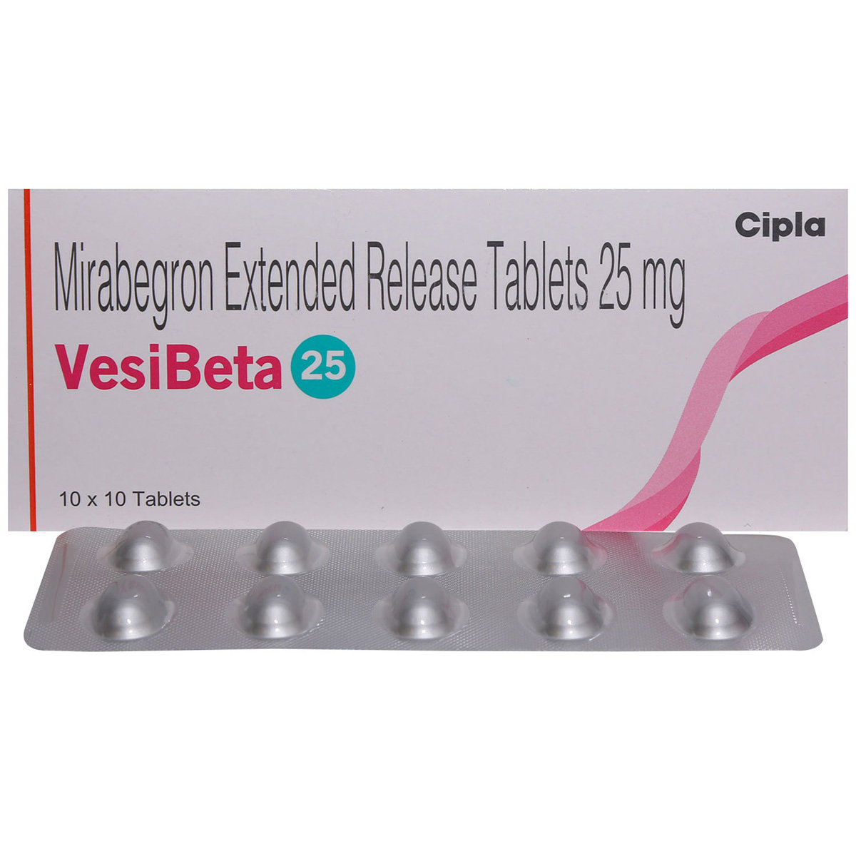 VesiBeta 25 Tablet 10's, Pack of 10 TABLETS VesiBeta 25 Tablet 10's, Pack of 10 TABLETS
