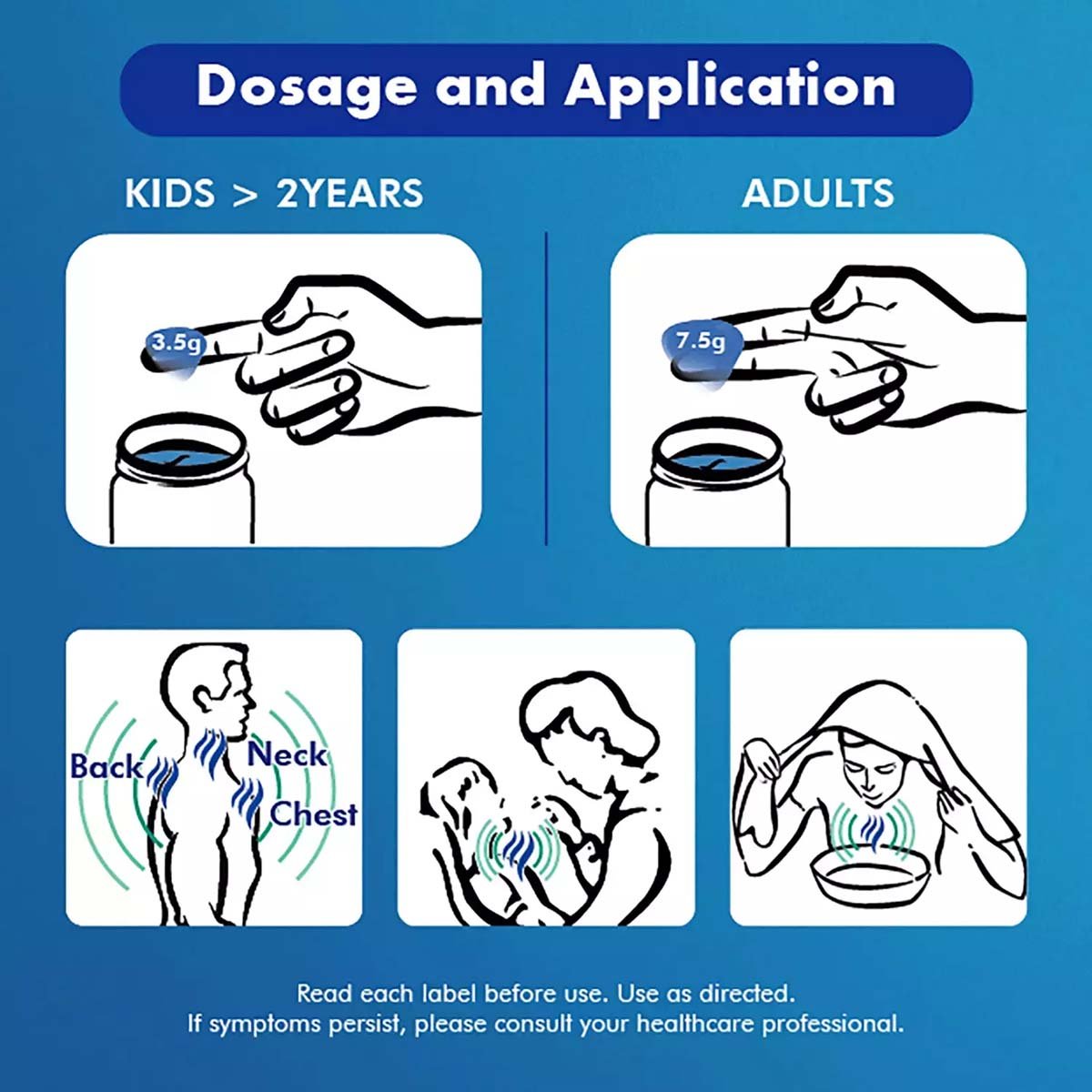 Vicks Vaporub, 5 ml, Pack of 1 Vicks Vaporub, 5 ml, Pack of 1