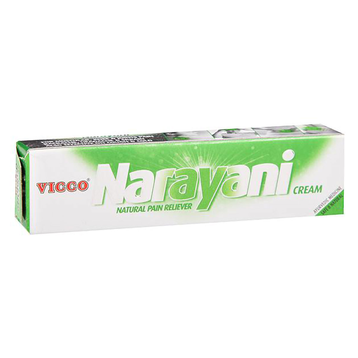 Vicco Narayani Cream 15 gm | Pain Reliever | For Muscular, Joint & Knee Pain | Ayurvedic Cream, Pack of 1 Vicco Narayani Cream 15 gm | Pain Reliever | For Muscular, Joint & Knee Pain | Ayurvedic Cream, Pack of 1