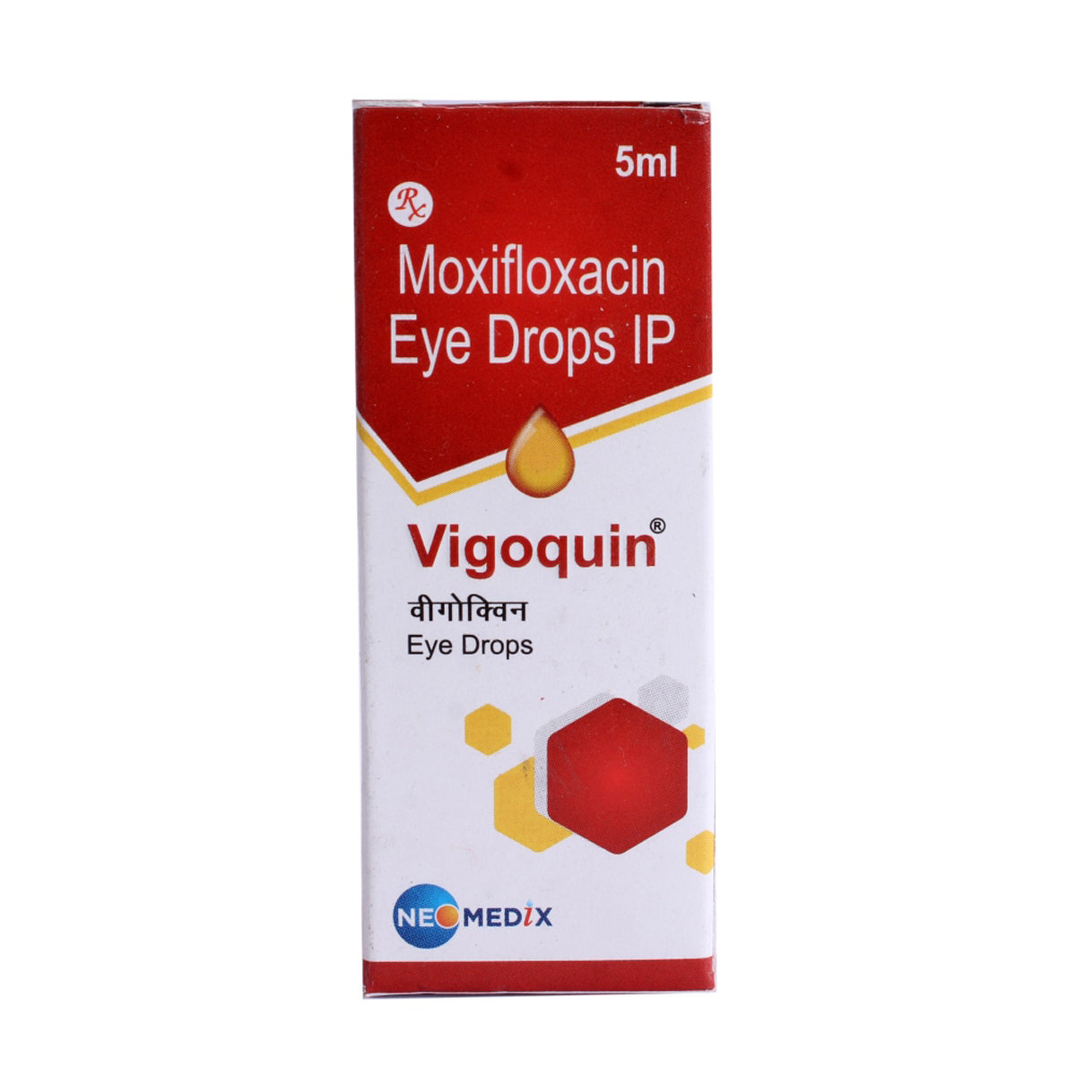 Vigoquin Eye Drops 5ml, Pack of 1 Drops Vigoquin Eye Drops 5ml, Pack of 1 Drops