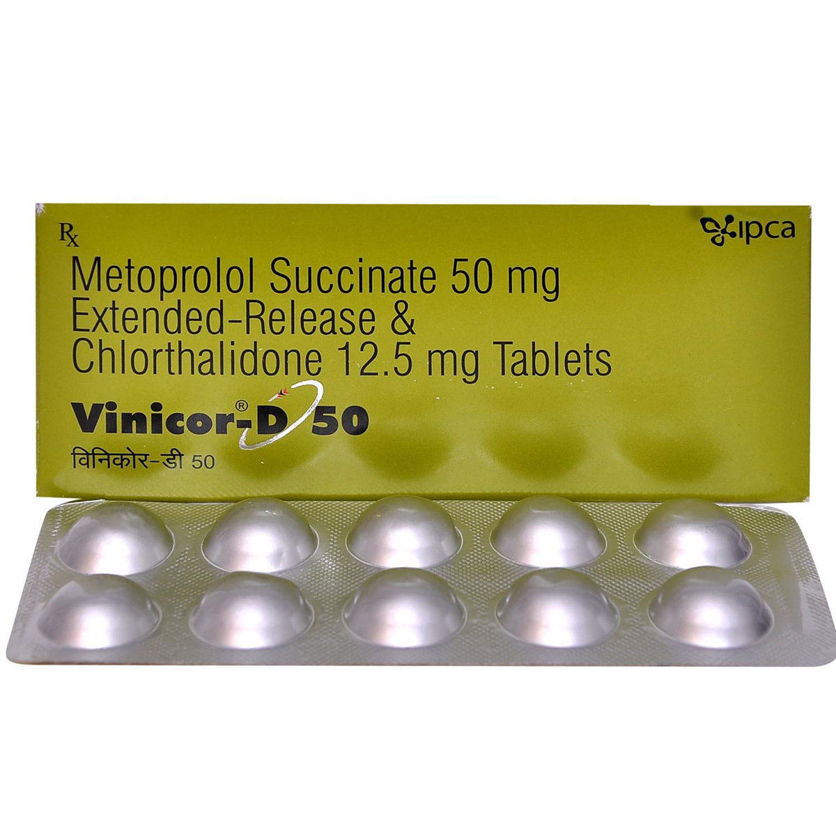 Vinicor D 50 Tablet 10's, Pack of 10 TABLETS Vinicor D 50 Tablet 10's, Pack of 10 TABLETS