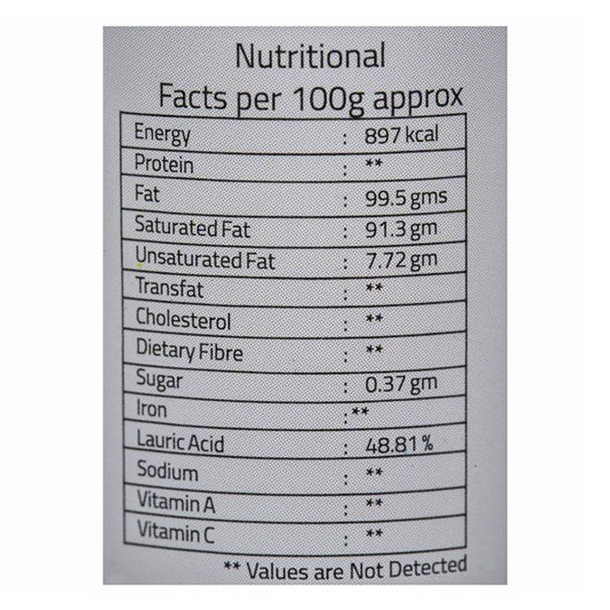 Virjeen Cold Pressed Raw Coconut Oil, 100 ml, Pack of 1 Virjeen Cold Pressed Raw Coconut Oil, 100 ml, Pack of 1