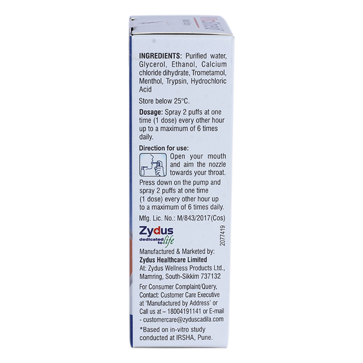 Viroshield Mouth Spray, 30 ml, Pack of 1 Viroshield Mouth Spray, 30 ml, Pack of 1