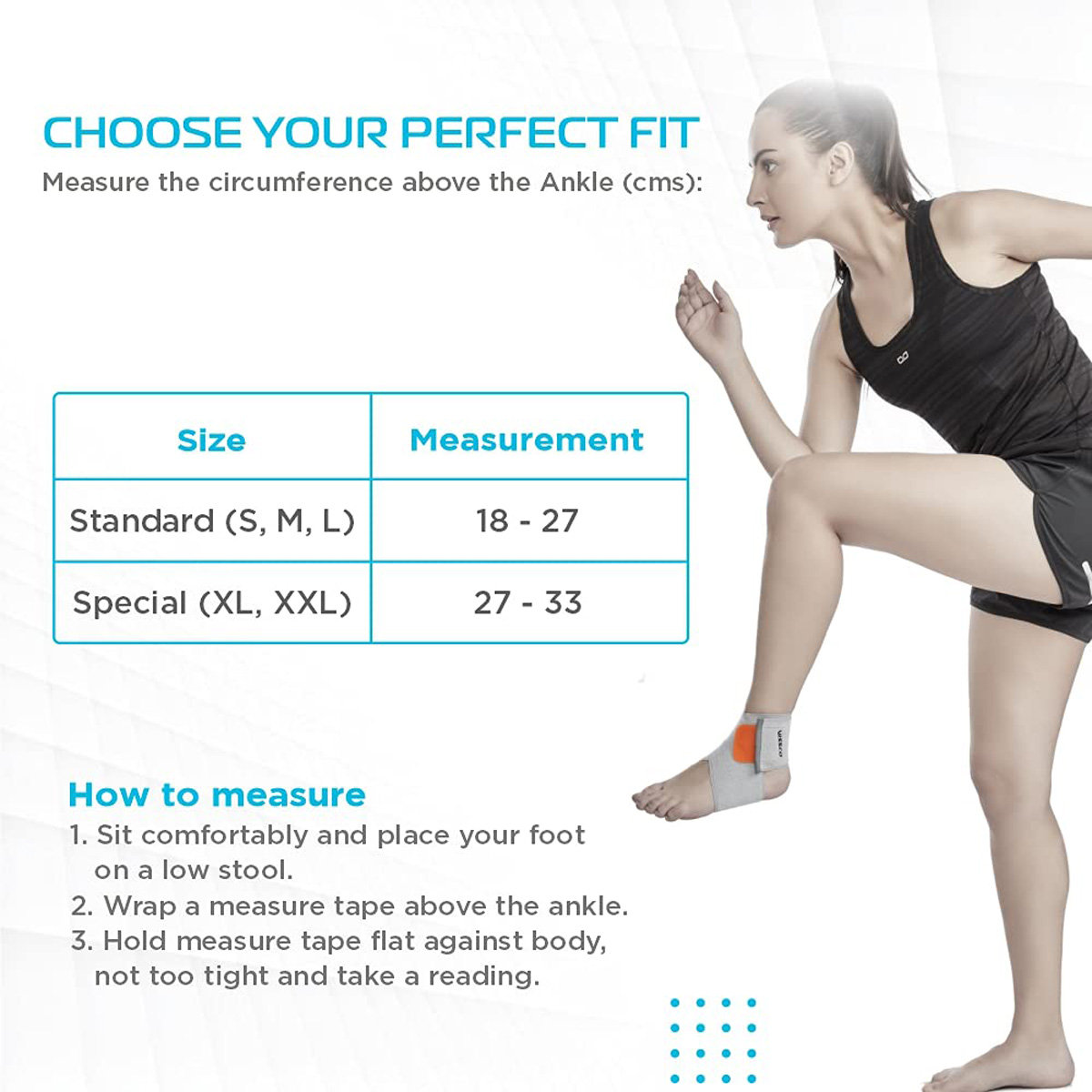 Vissco Ankle Binder Medium, 1 Count, Pack of 1 Vissco Ankle Binder Medium, 1 Count, Pack of 1