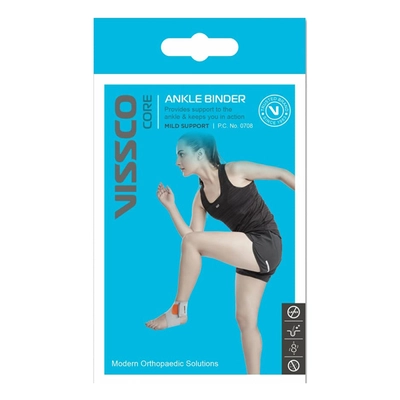 Vissco Ankle Binder Small, 1 Count, Pack of 1