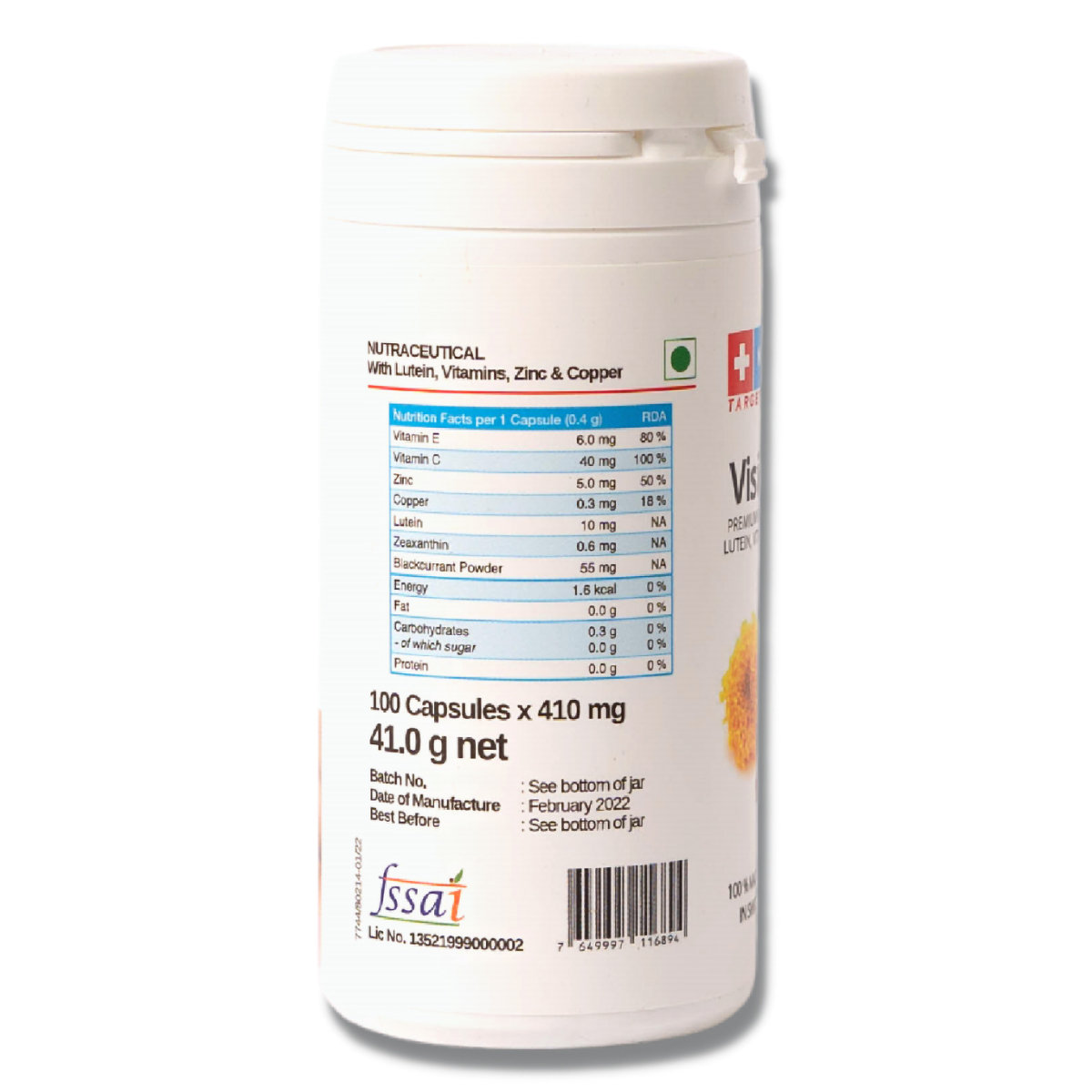 Nutraswiss VisionPlus, 100 Capsules, Pack of 1 Nutraswiss VisionPlus, 100 Capsules, Pack of 1