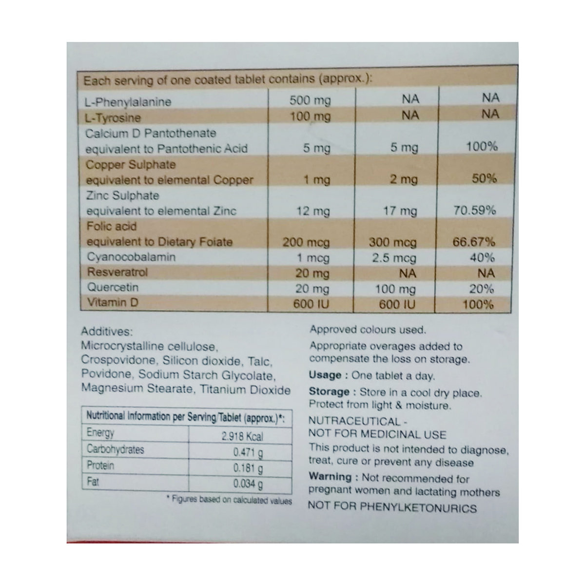 Vitibex Tablet 10's, Pack of 10 Vitibex Tablet 10's, Pack of 10