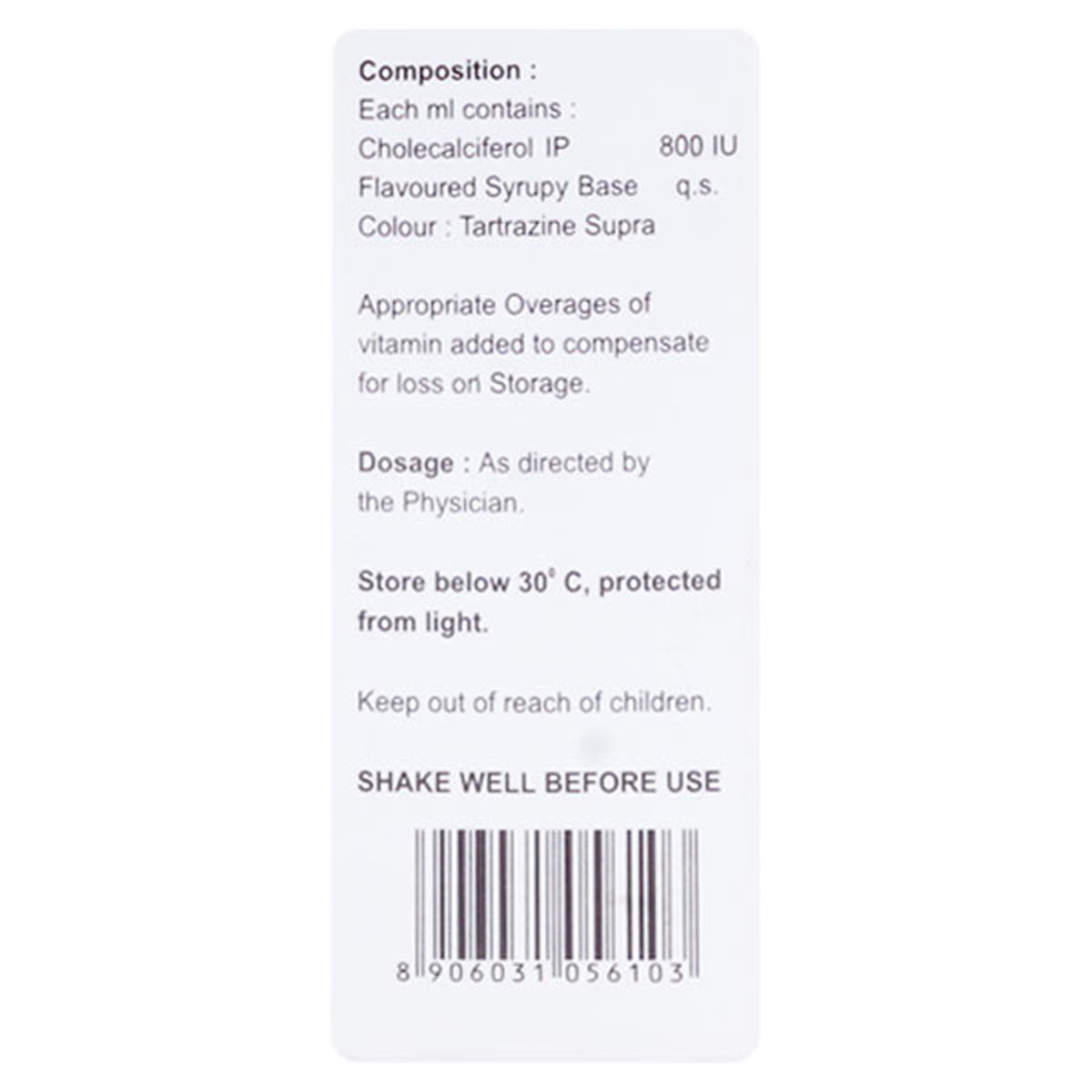 Vitoc-D Oral Drop 15 ml, Pack of 1 Vitoc-D Oral Drop 15 ml, Pack of 1