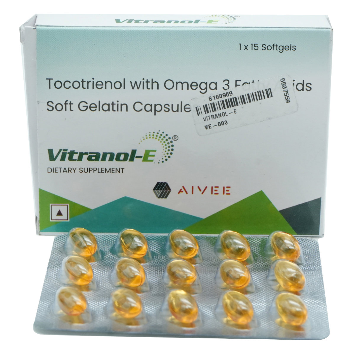 Vitranol-E Softgel Capsule 15's, Pack of 15 Vitranol-E Softgel Capsule 15's, Pack of 15