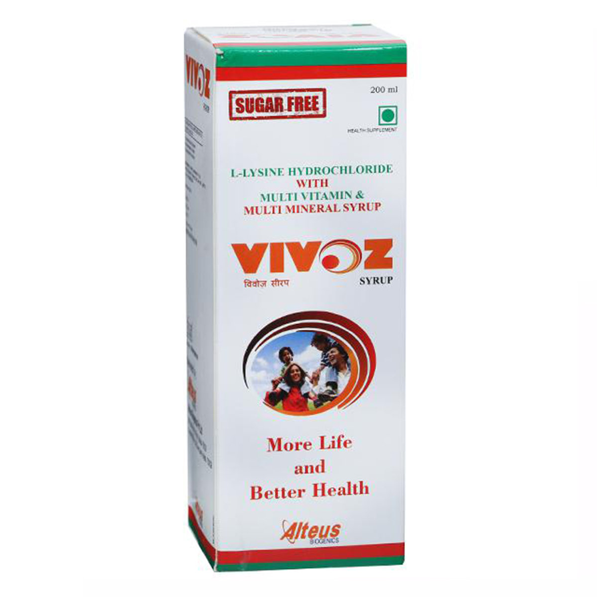 Vivoz Syrup 200 ml, Pack of 1 Vivoz Syrup 200 ml, Pack of 1