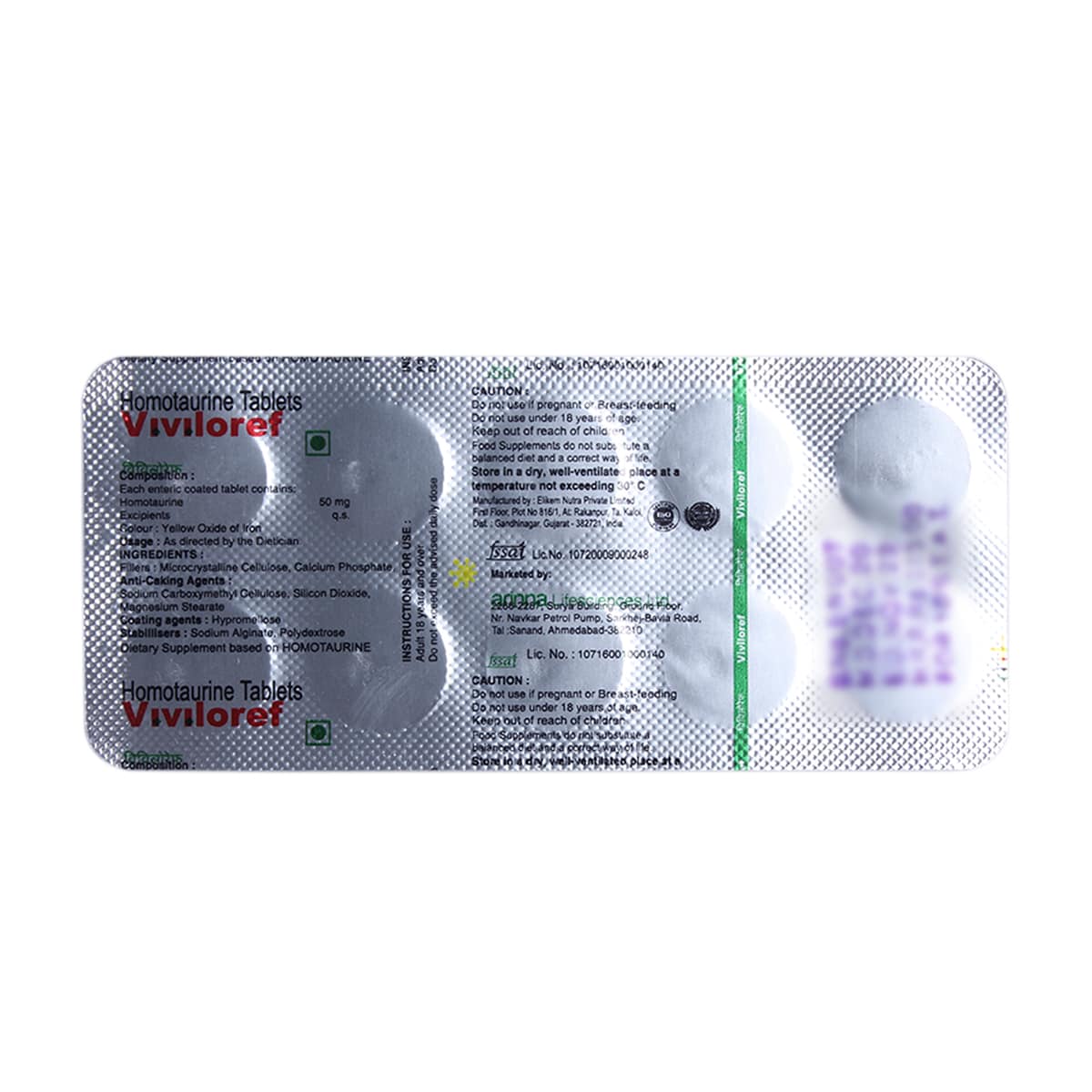 Buy Viviloref Tablet 10's Online