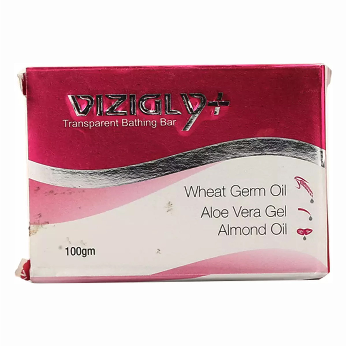 Vizigly Plus Soap 100 gm | Wheat Germ Oil, Aloe Vera & Almond Oil, Pack of 1 Vizigly Plus Soap 100 gm | Wheat Germ Oil, Aloe Vera & Almond Oil, Pack of 1