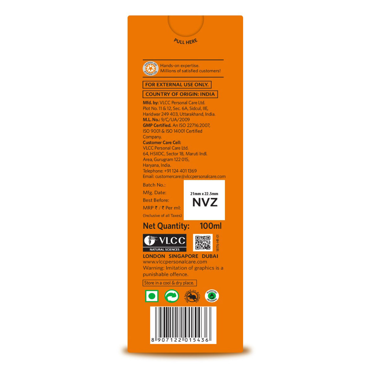 VLCC Vitamin C Foaming Face Wash 100 ml | Vitamin C | Detoxifies & Nourishes Skin | Deep Cleansing | Brightens Skin & Evens Skin Tone, Pack of 1 VLCC Vitamin C Foaming Face Wash 100 ml | Vitamin C | Detoxifies & Nourishes Skin | Deep Cleansing | Brightens Skin & Evens Skin Tone, Pack of 1