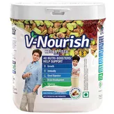 V-Nourish Kesar Pista Flavour Kids Nutrition Drink Powder, 200 gm Jar, Pack of 1