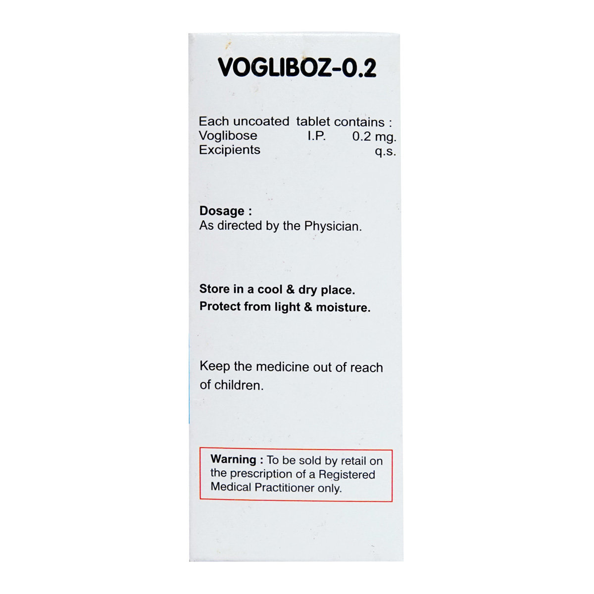 Vogliboz-0.2 Tablet 10's, Pack of 10 TABLETS Vogliboz-0.2 Tablet 10's, Pack of 10 TABLETS